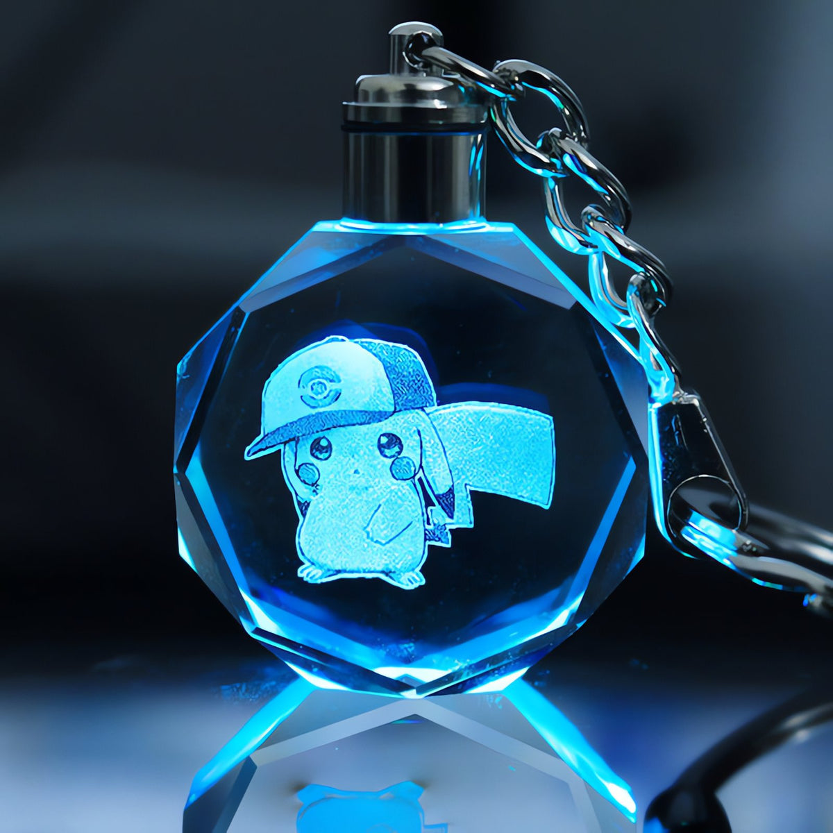 Pokémon LED keyring with a light-up crystal charm – photo 22