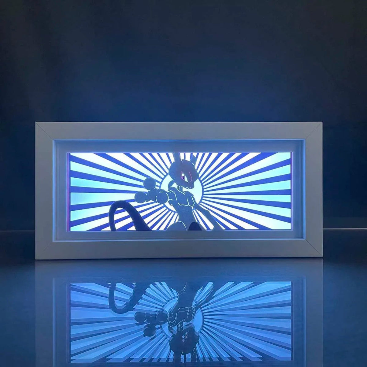 Pokémon LED light box – Mewtwo – Single Colour (White)