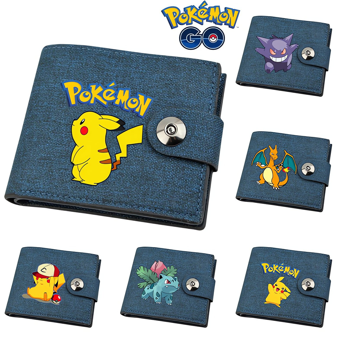 Pokémon linen wallet with printed design – photo 18