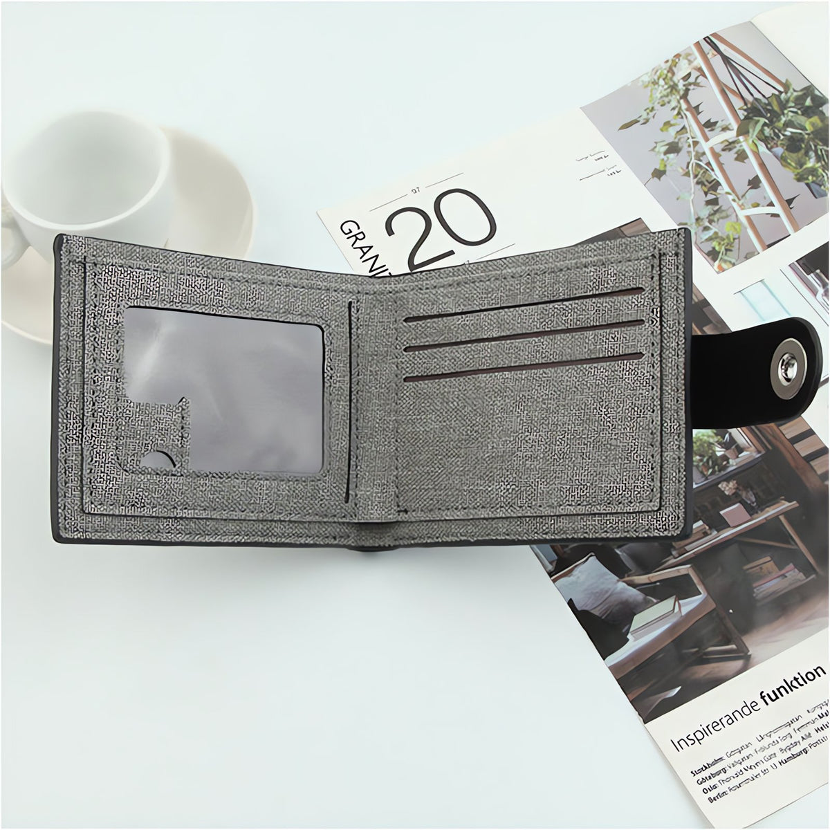 Pokémon linen wallet with printed design – photo 3