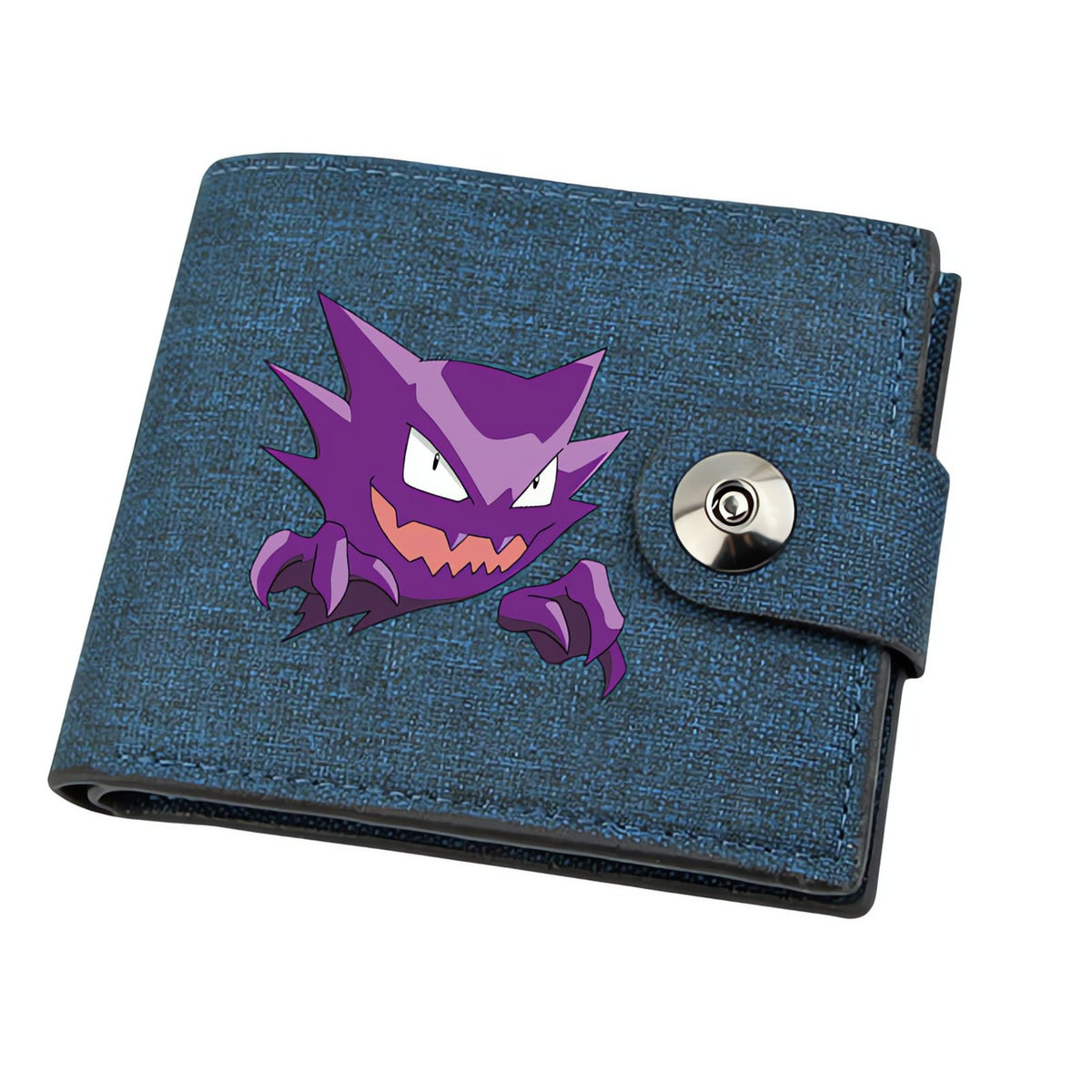 Pokémon linen wallet with printed design – Haunter