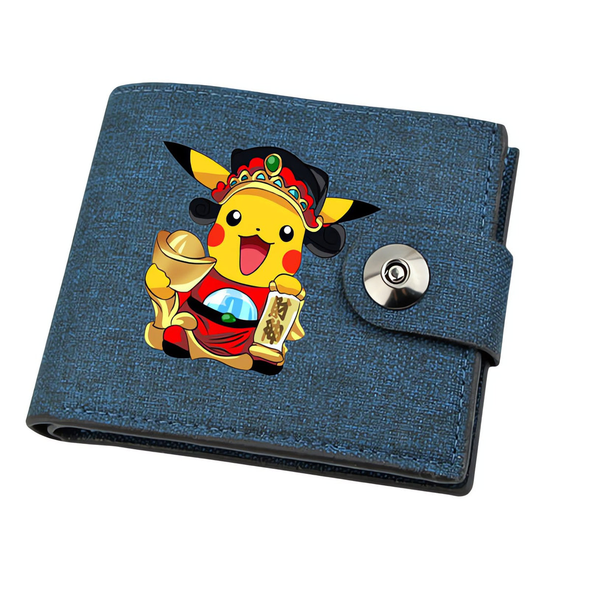 Pokémon linen wallet with printed design – Pikachu 5