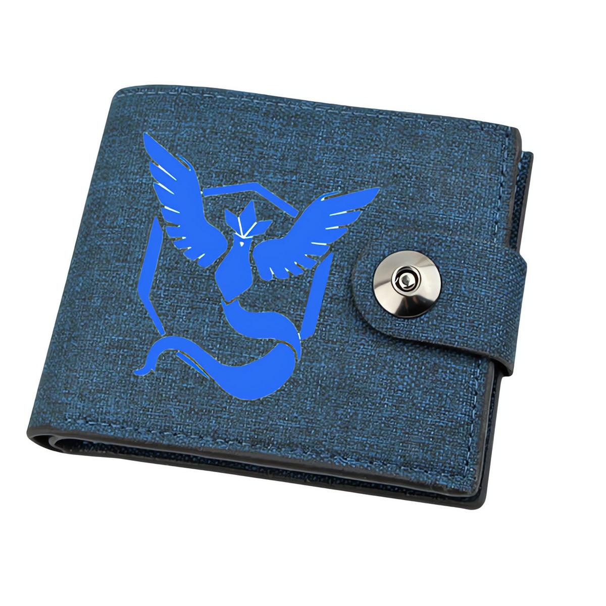 Pokémon linen wallet with printed design – Team Mystic