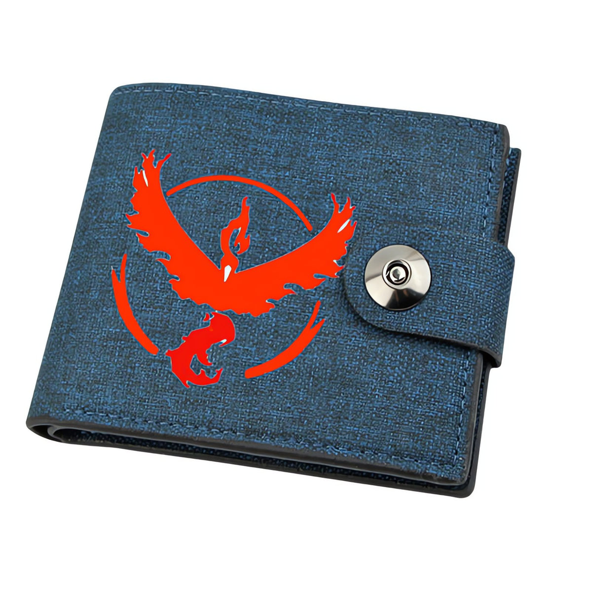 Pokémon linen wallet with printed design – Team Valor