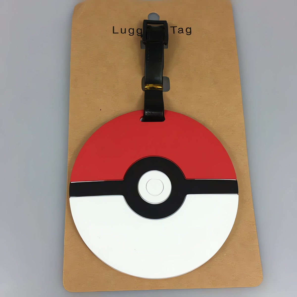 Pokémon luggage tag – Poké Ball
