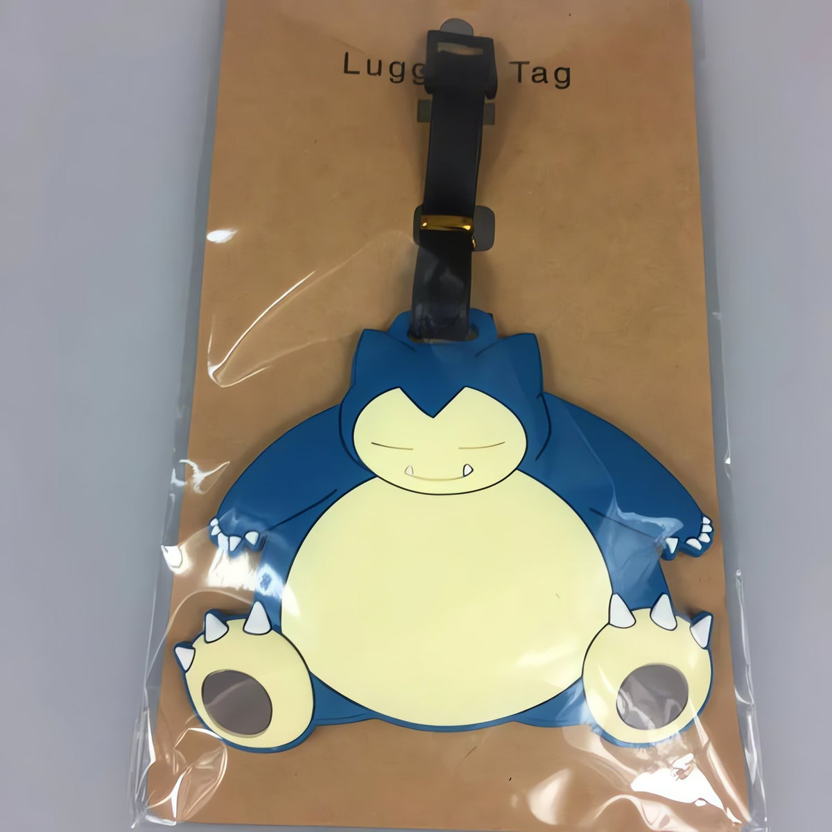 Pokémon luggage tag – Snorlax