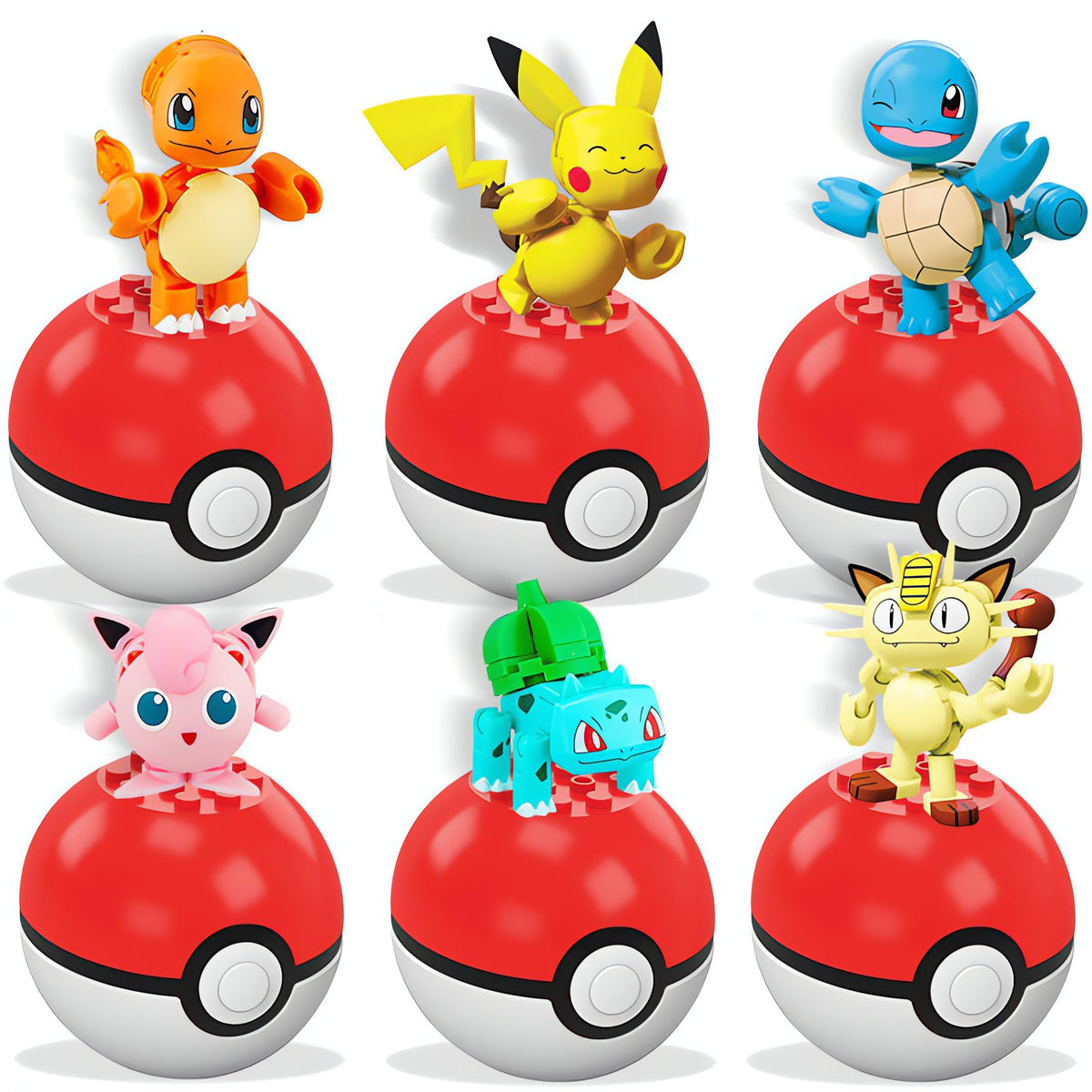 Pokémon Mega Construx building set with figure and Poké Ball