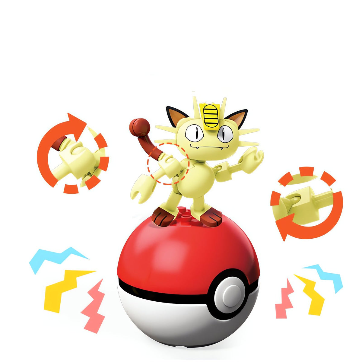Pokémon Mega Construx building set with figure and Poké Ball – photo 4
