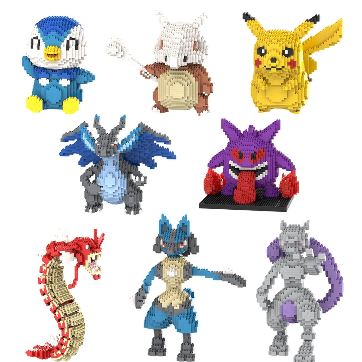 Pokémon micro building block figure