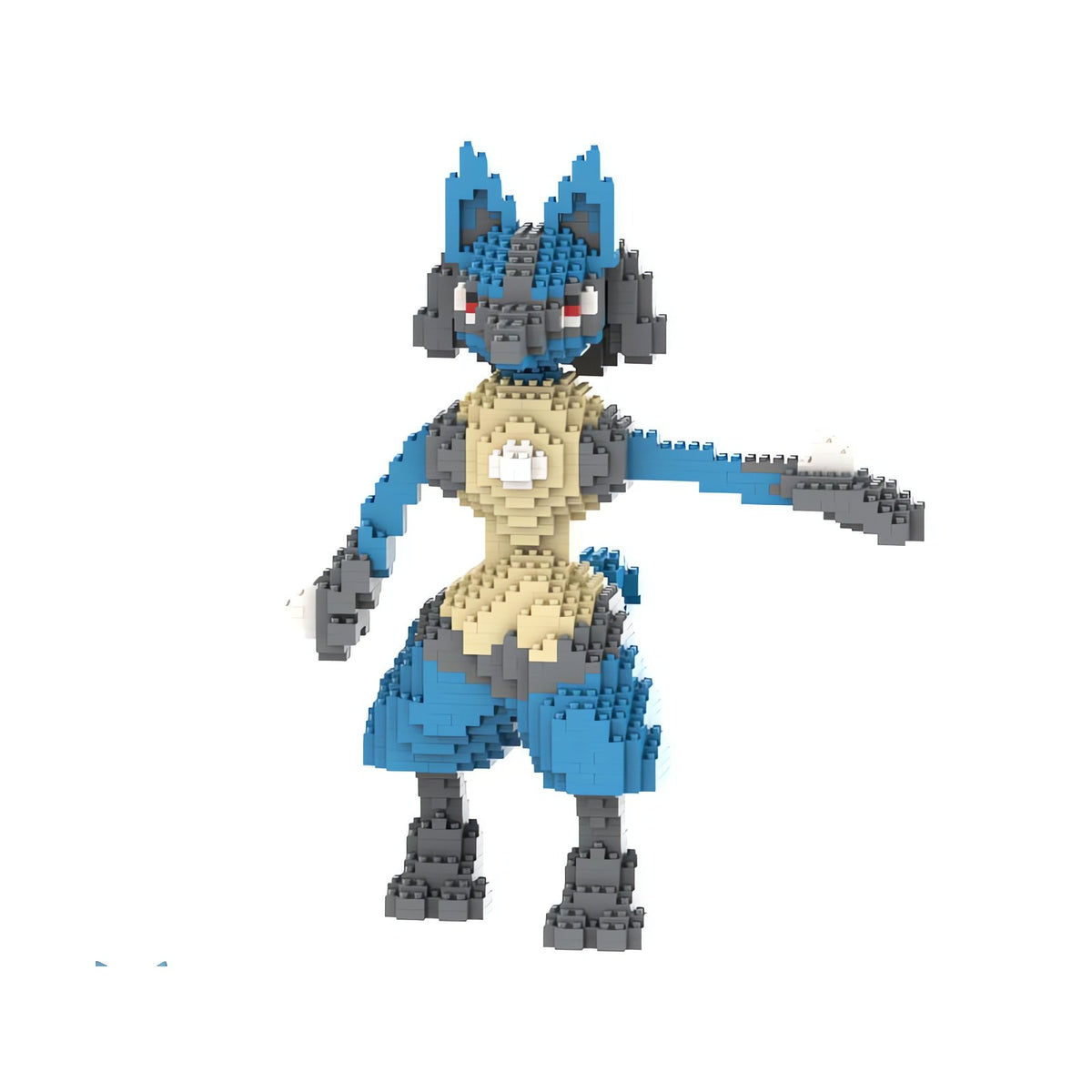 Pokémon micro building block figure – Lucario