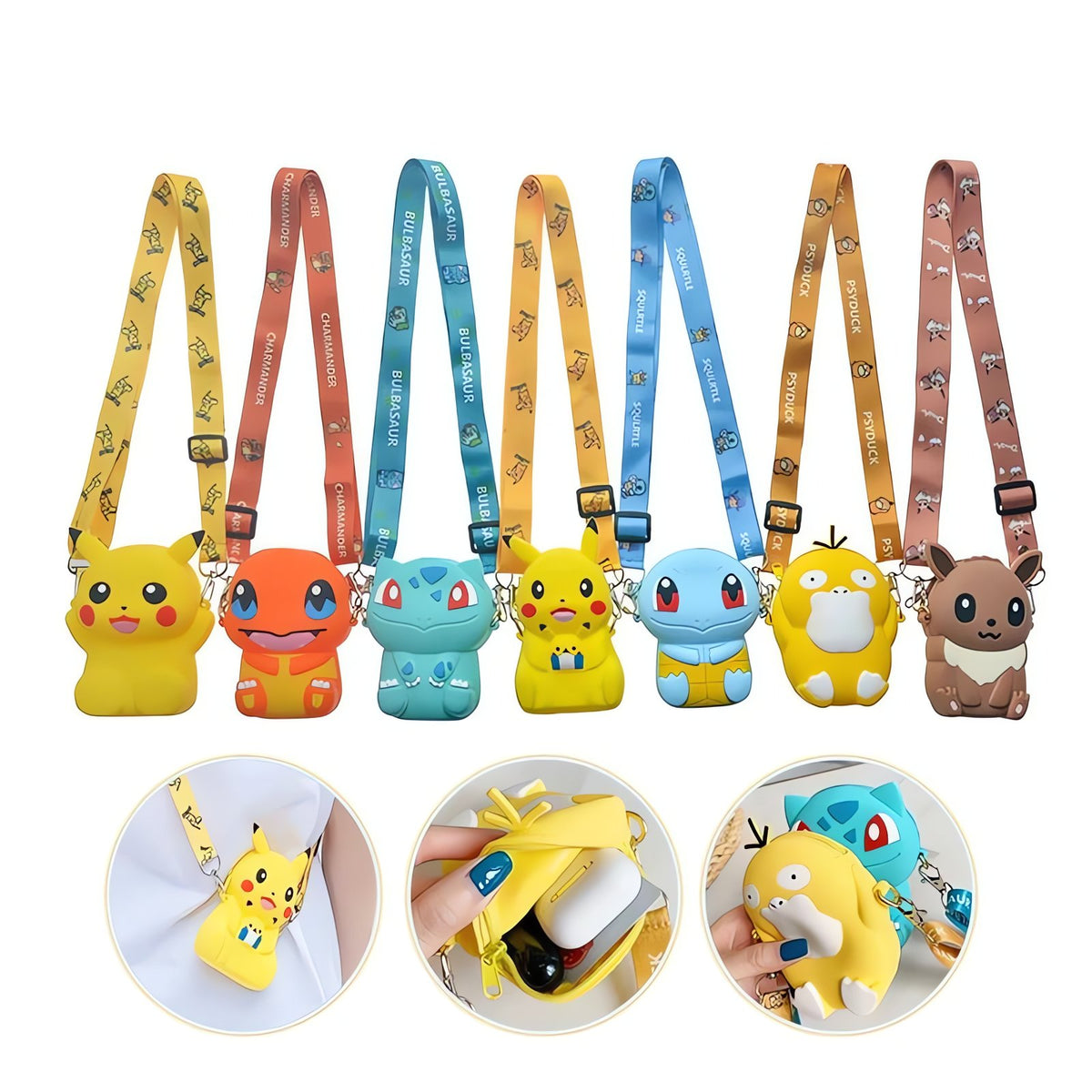 Pokémon mini crossbody purse for kids