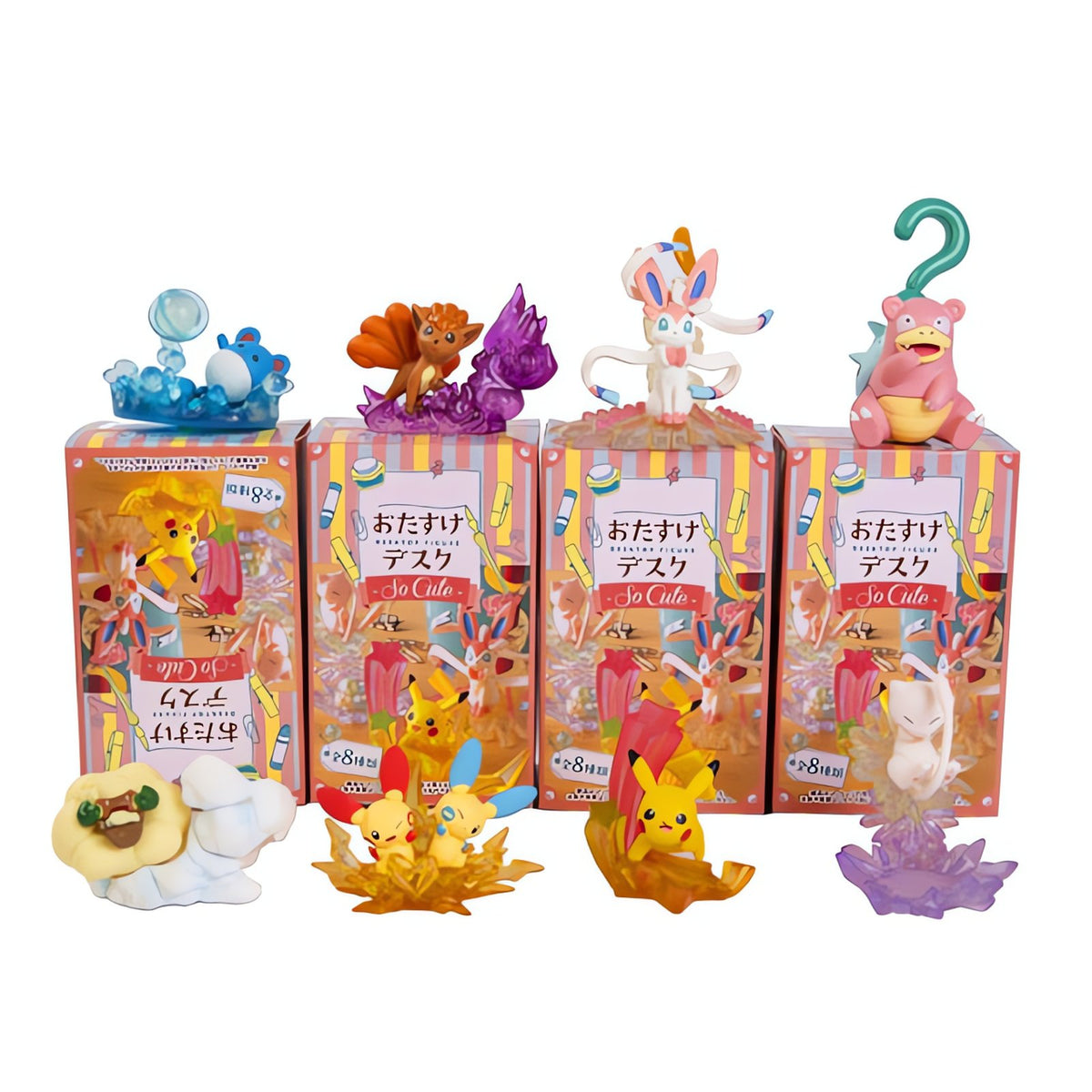 Set of 8 collectable Pokémon mini figures
