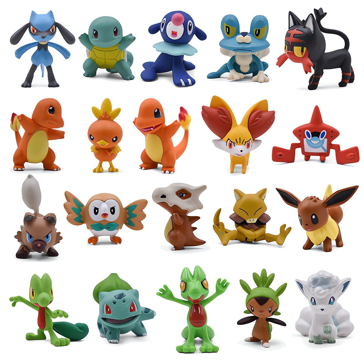 Pokémon mini figures in assorted designs