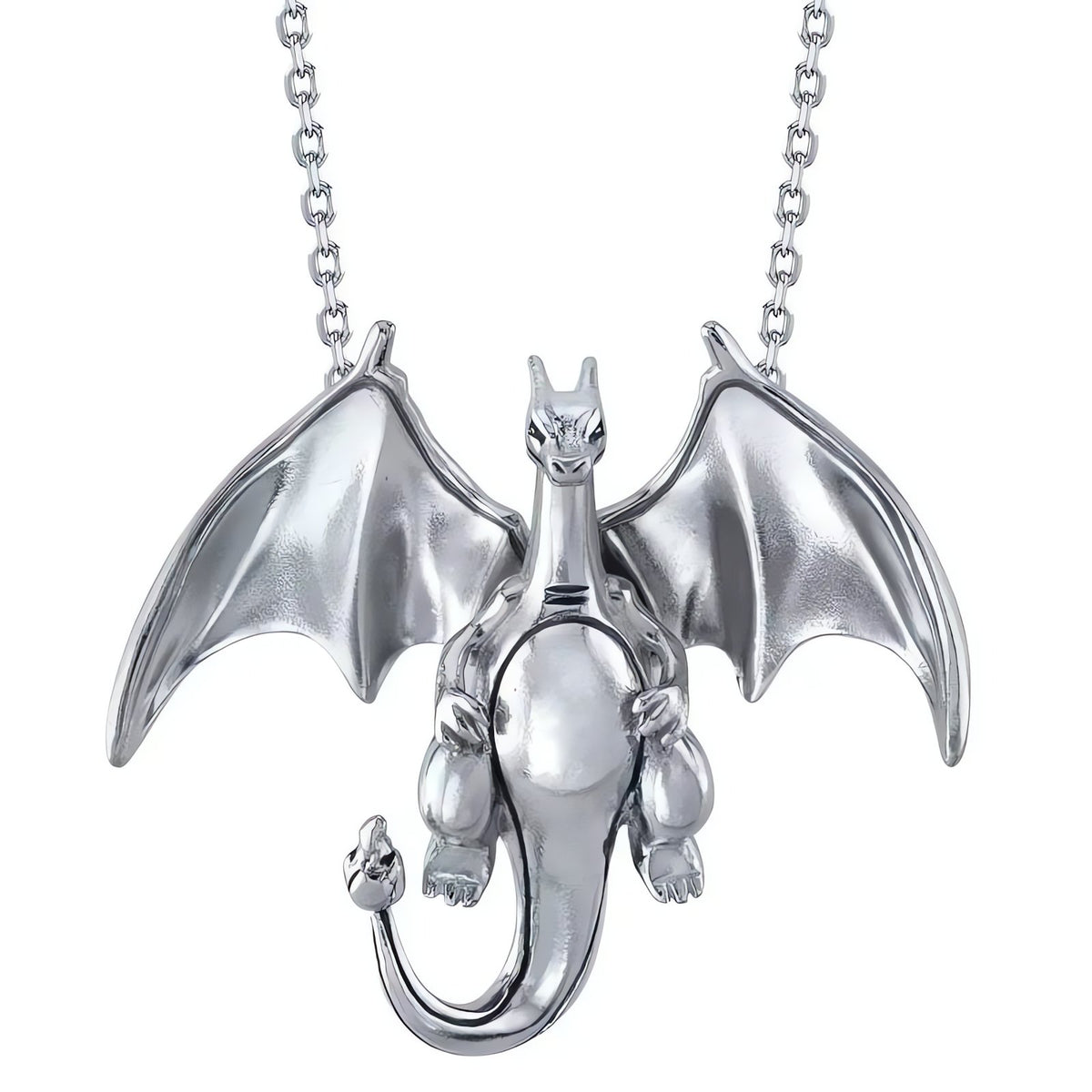 Pokémon necklaces with gold and silver pendants