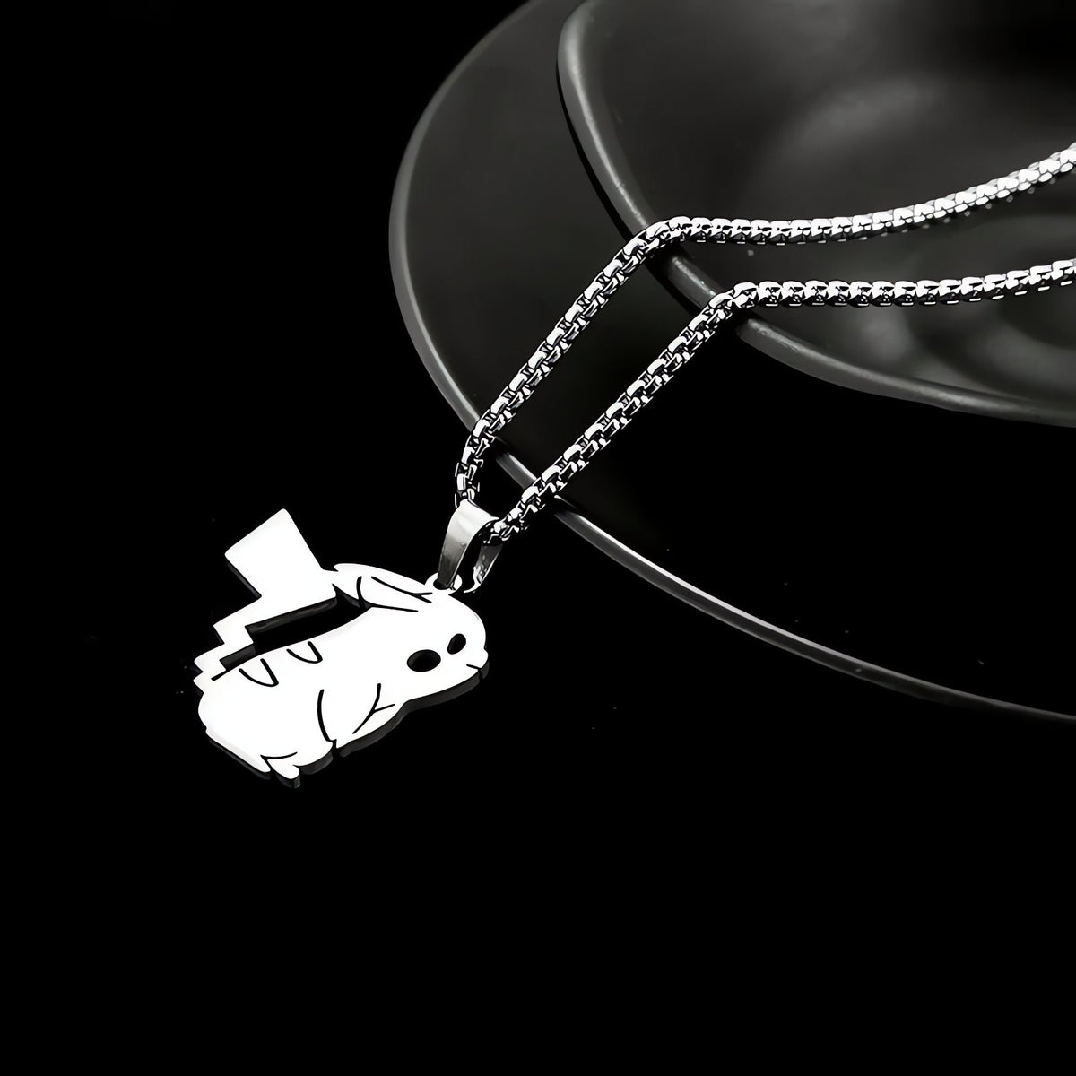 Pokémon pendant necklace in silver – photo 4