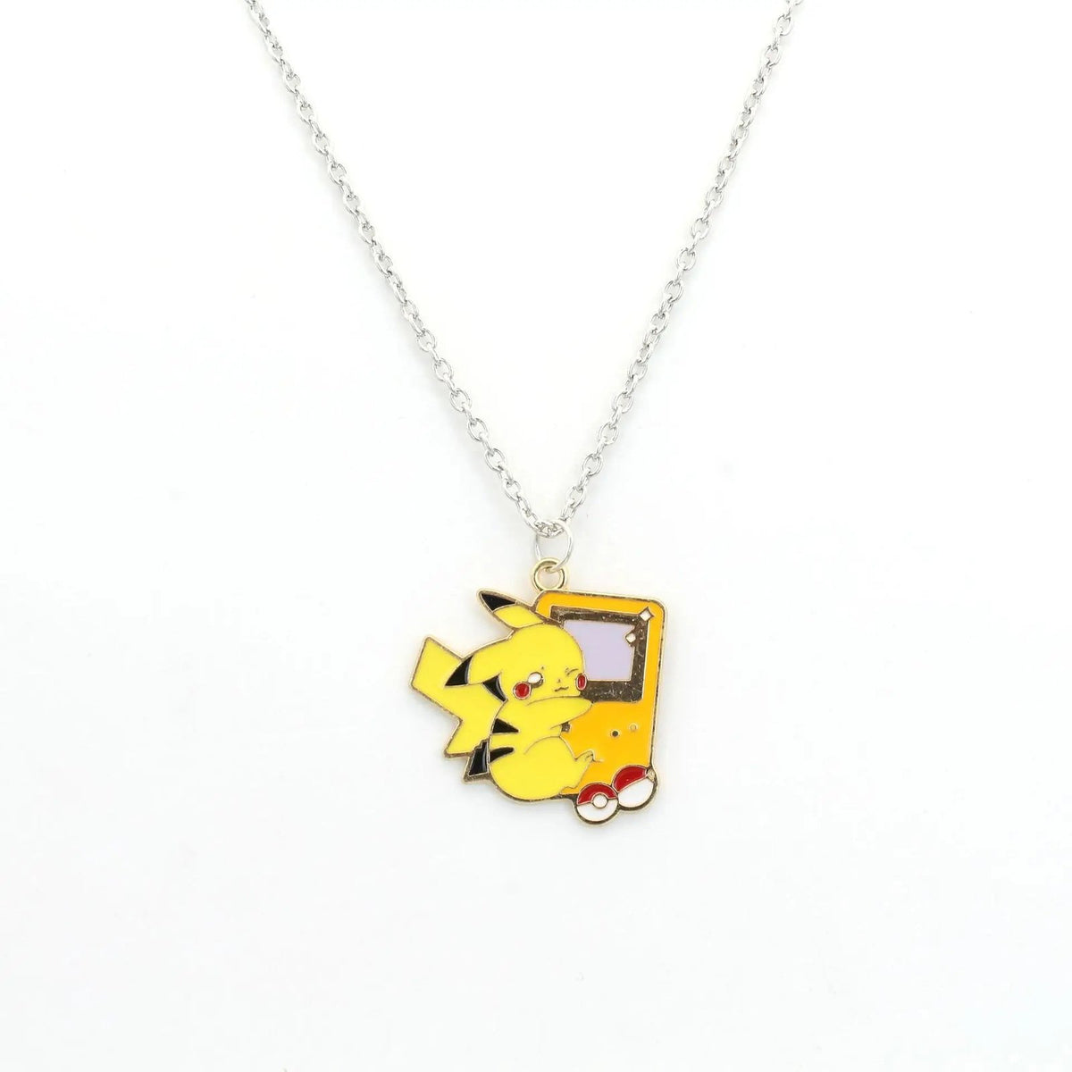 Pokémon pendant necklace with enamel details – Pikachu 1