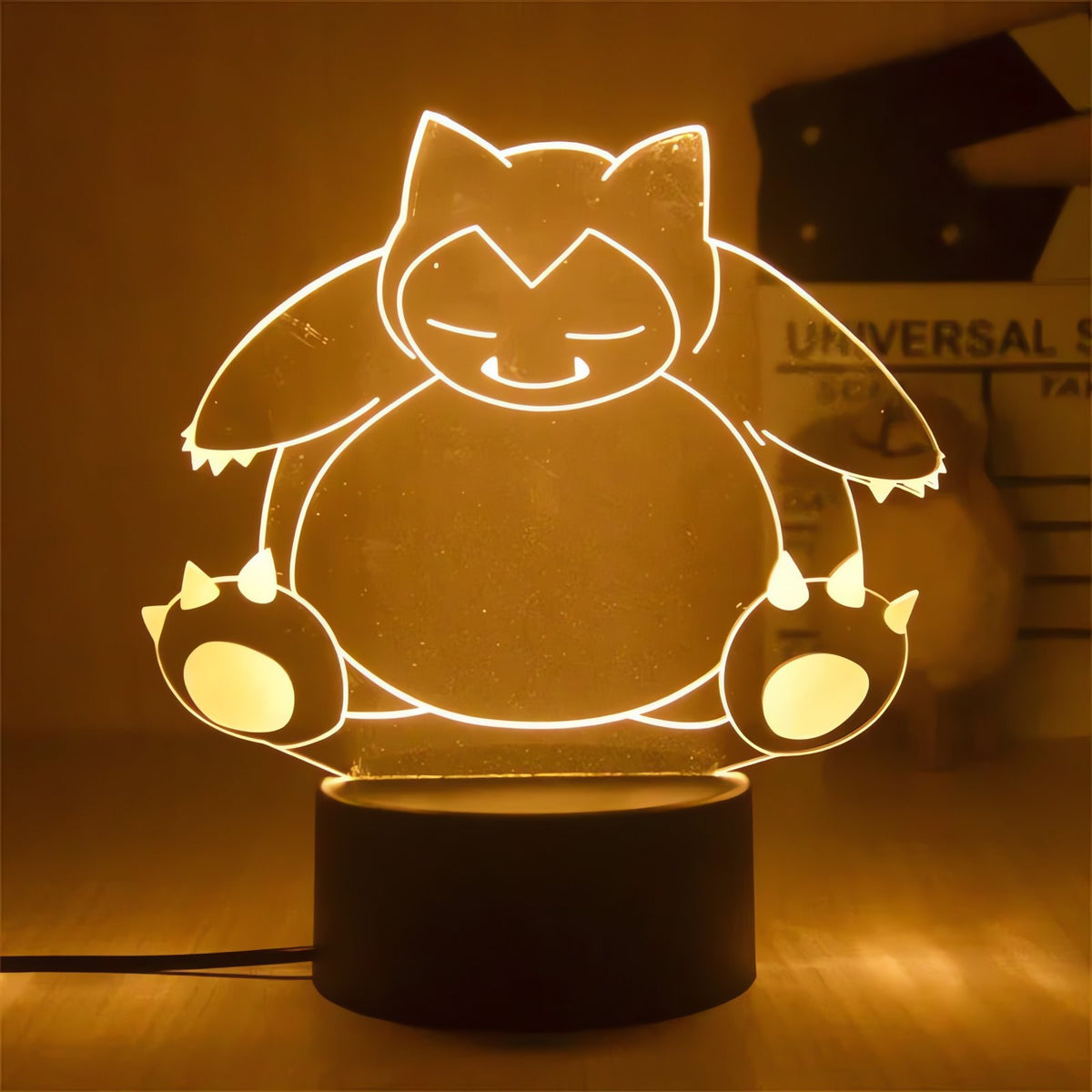 Pokémon LED night light lamp – Snorlax