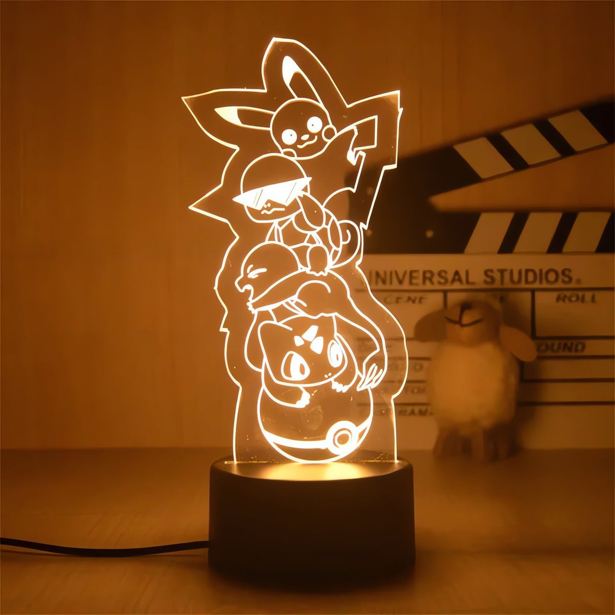 Pokémon night light with warm glow – 432