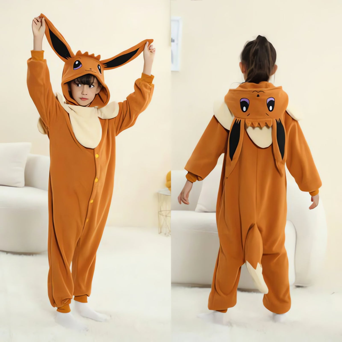 Pokémon kigurumi onesie costume for kids – photo 5