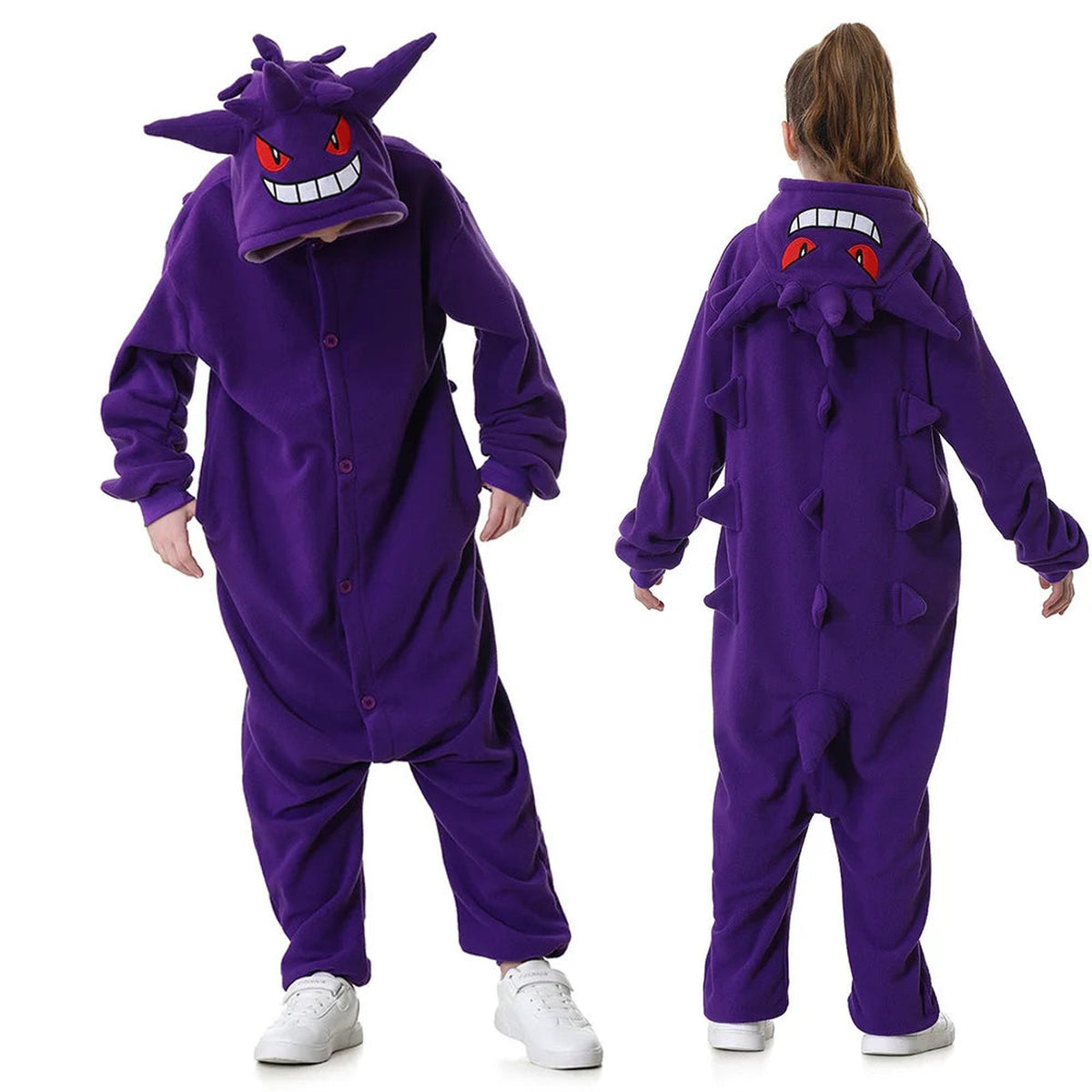 Pokémon kigurumi onesie costume for kids – Gengar