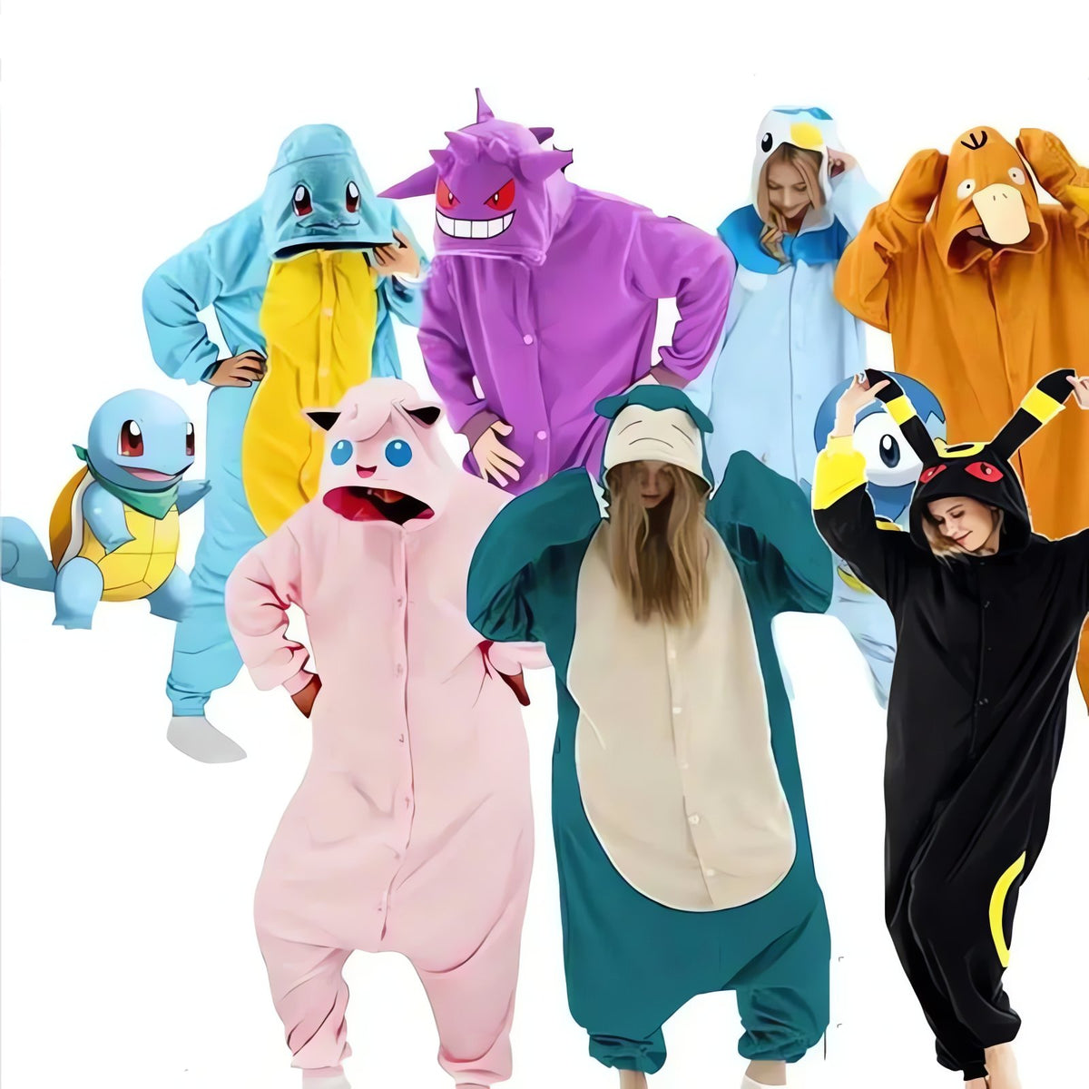 Pokémon hooded onesie pyjamas