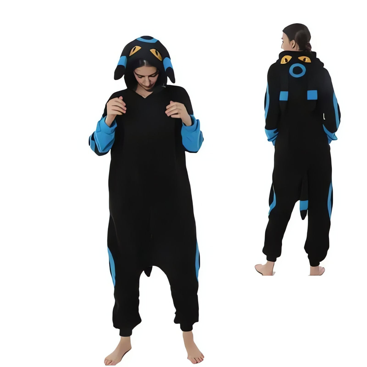 Pokémon hooded onesie pyjamas – Blue Umbreon