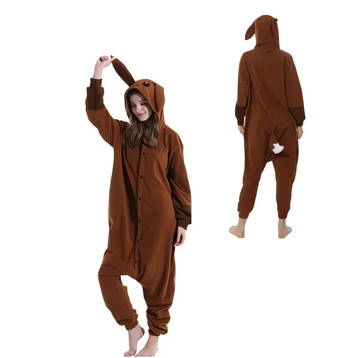 Pokémon hooded onesie pyjamas – Eevee A2