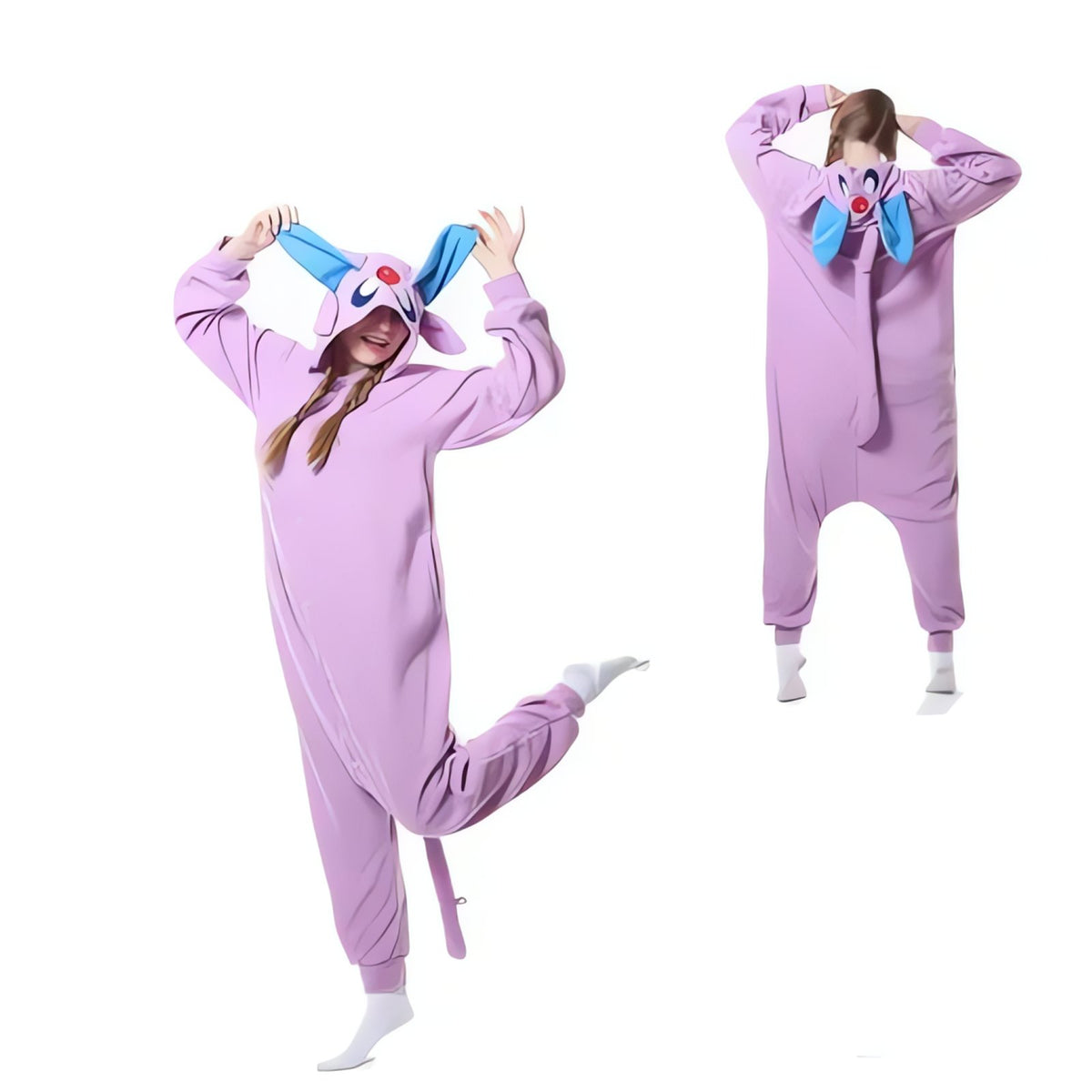 Pokémon hooded onesie pyjamas – Espeon A2