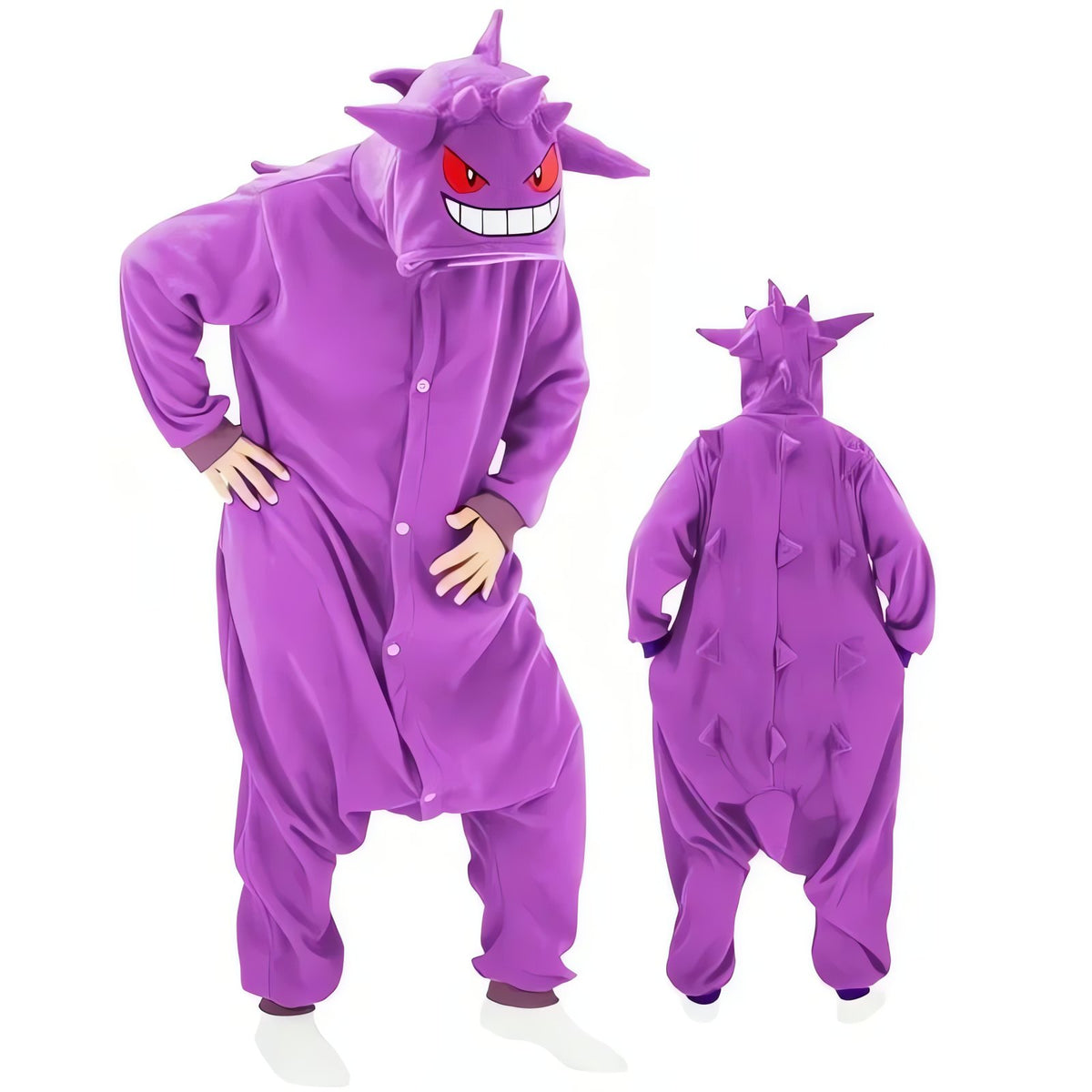 Pokémon hooded onesie pyjamas – Gengar