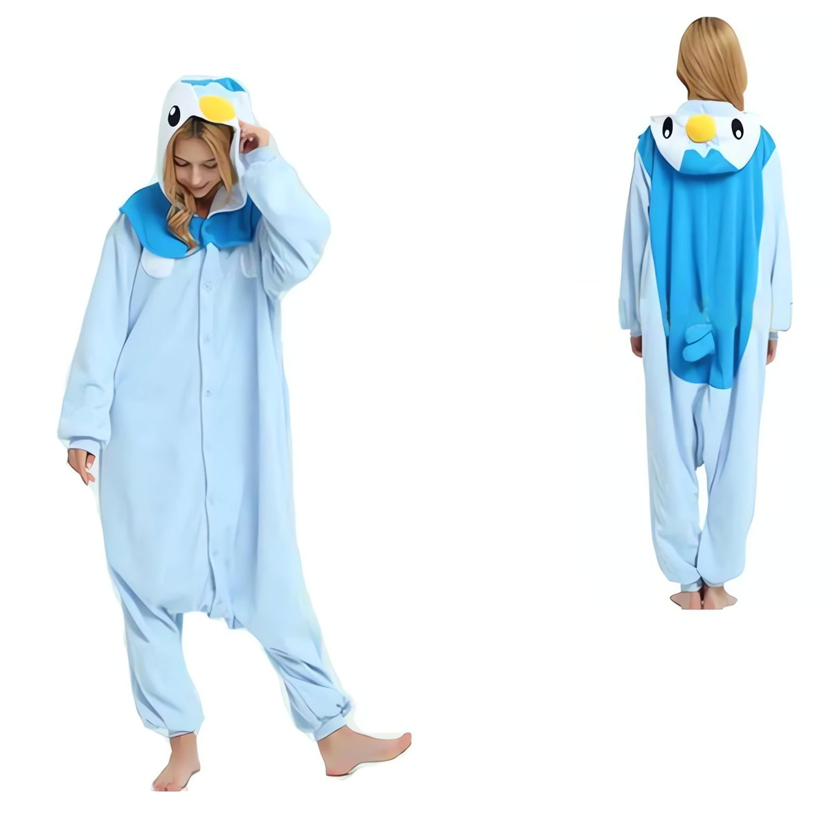 Pokémon hooded onesie pyjamas – Piplup
