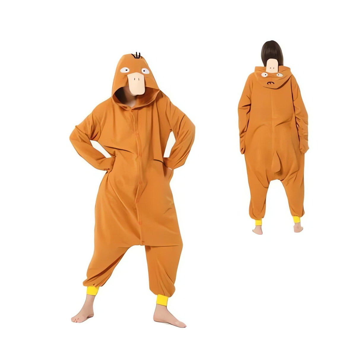 Pokémon hooded onesie pyjamas – Psyduck