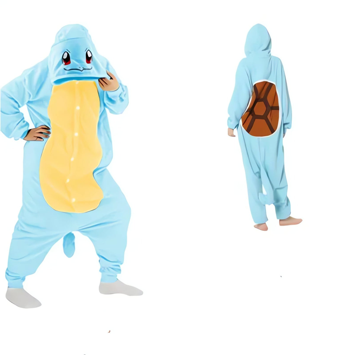 Pokémon hooded onesie pyjamas – Squirtle