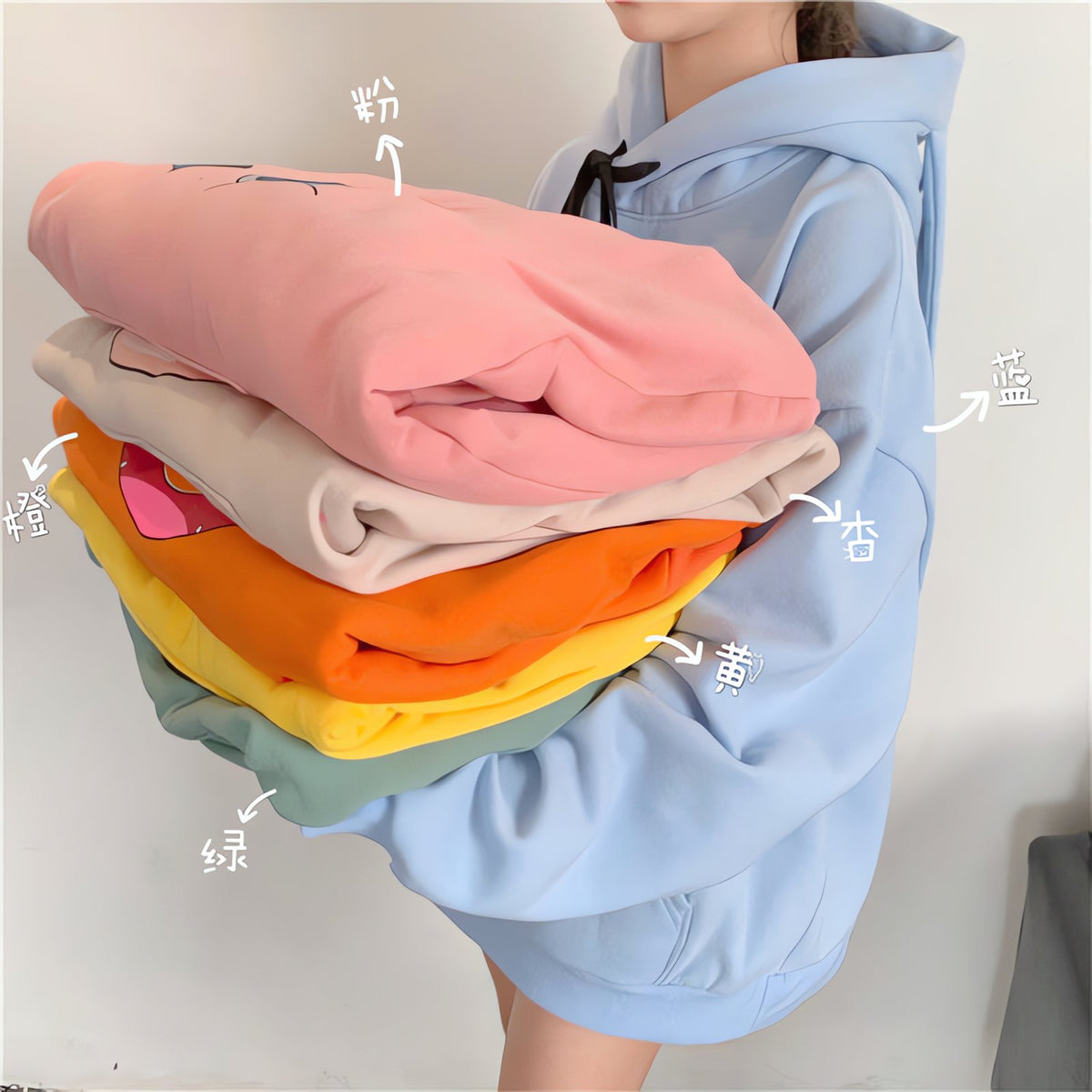 Oversized Pokémon hoodie with character design – photo 14