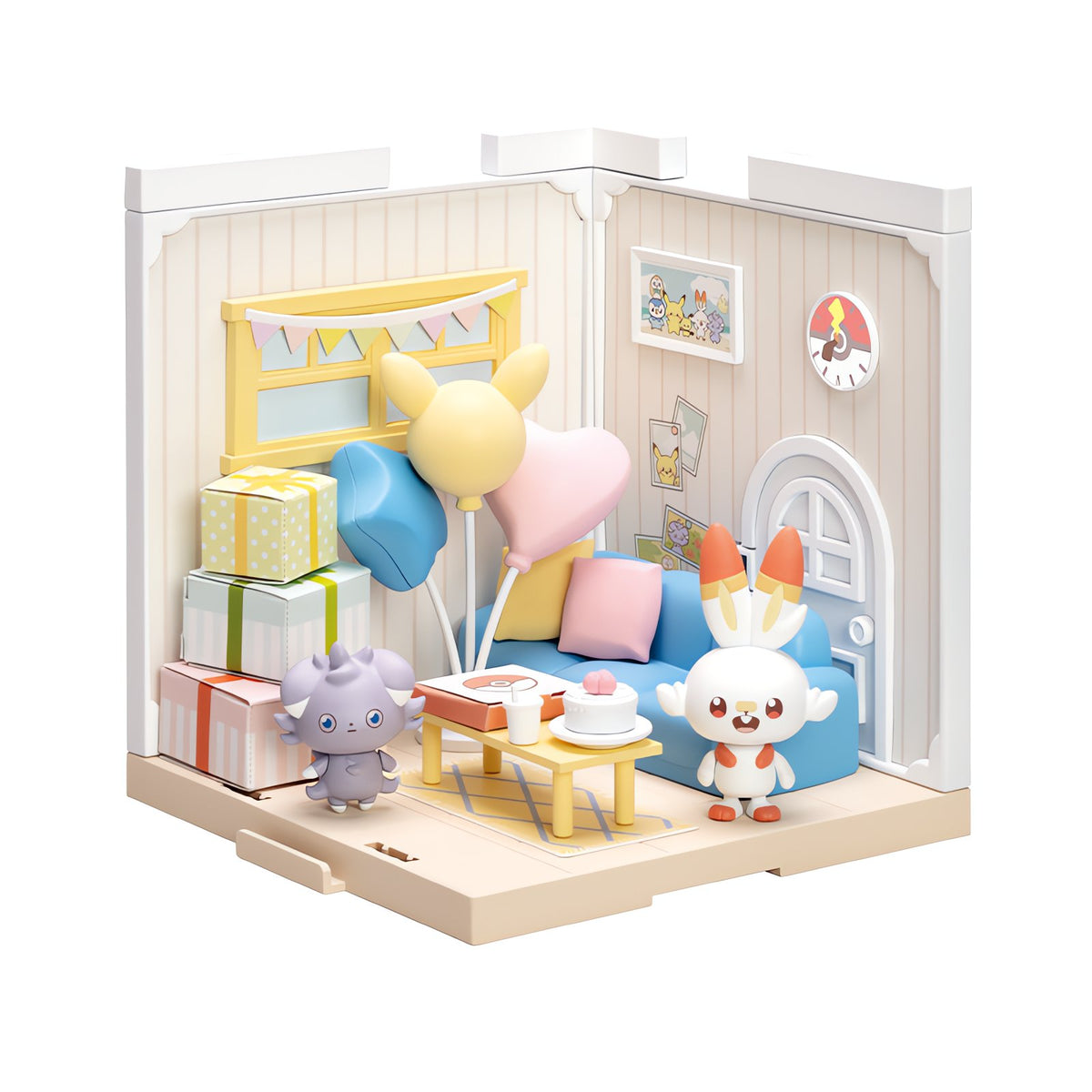 Pokémon Peace House playset with Pikachu