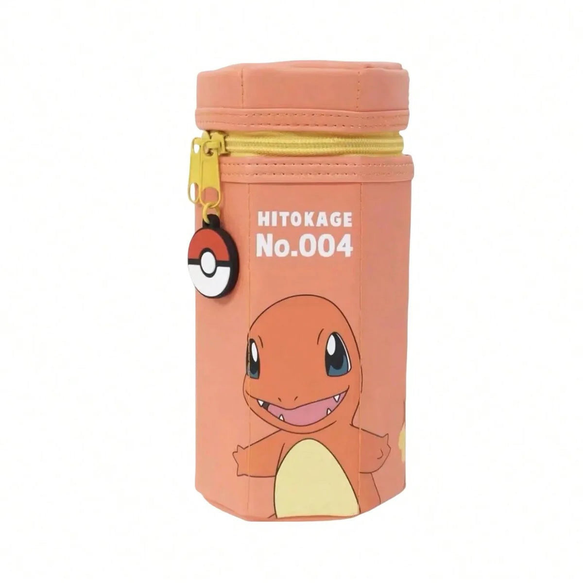 Pokémon pencil case with Poké Ball zip charm – Charmander