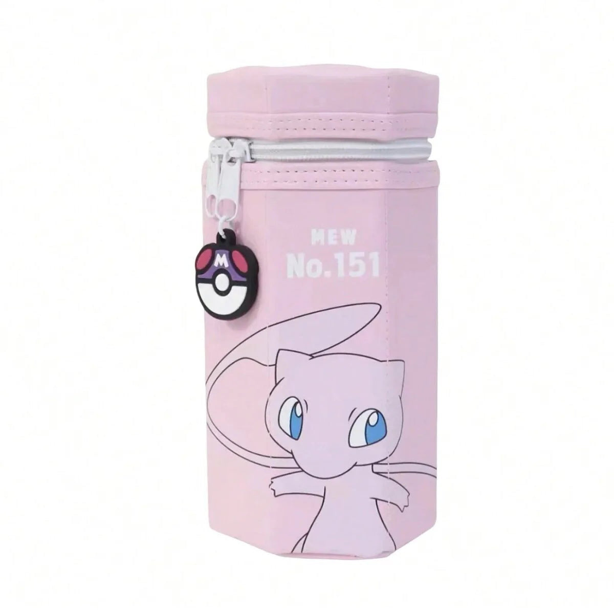 Pokémon pencil case with Poké Ball zip charm – Mew