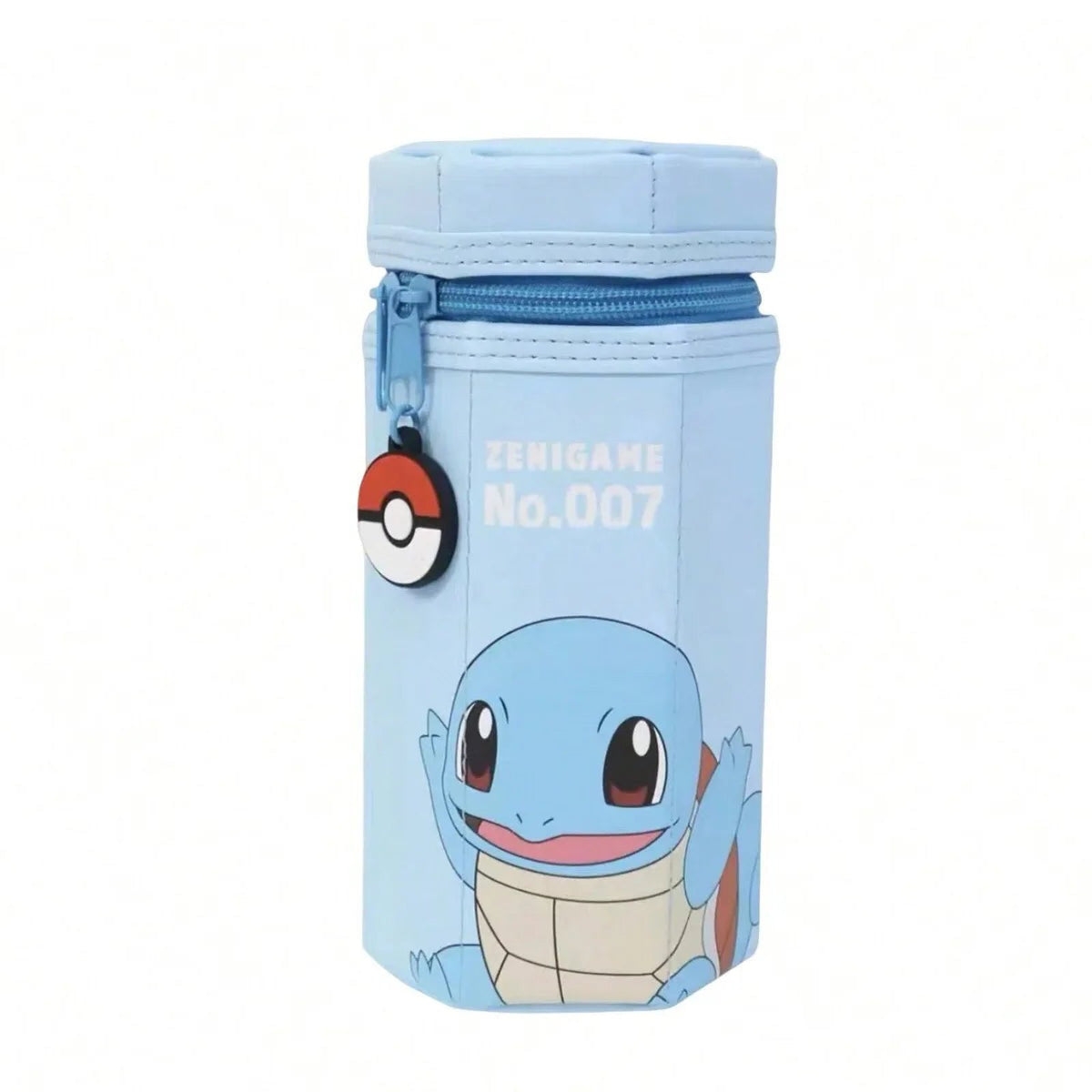 Pokémon pencil case with Poké Ball zip charm – Squirtle