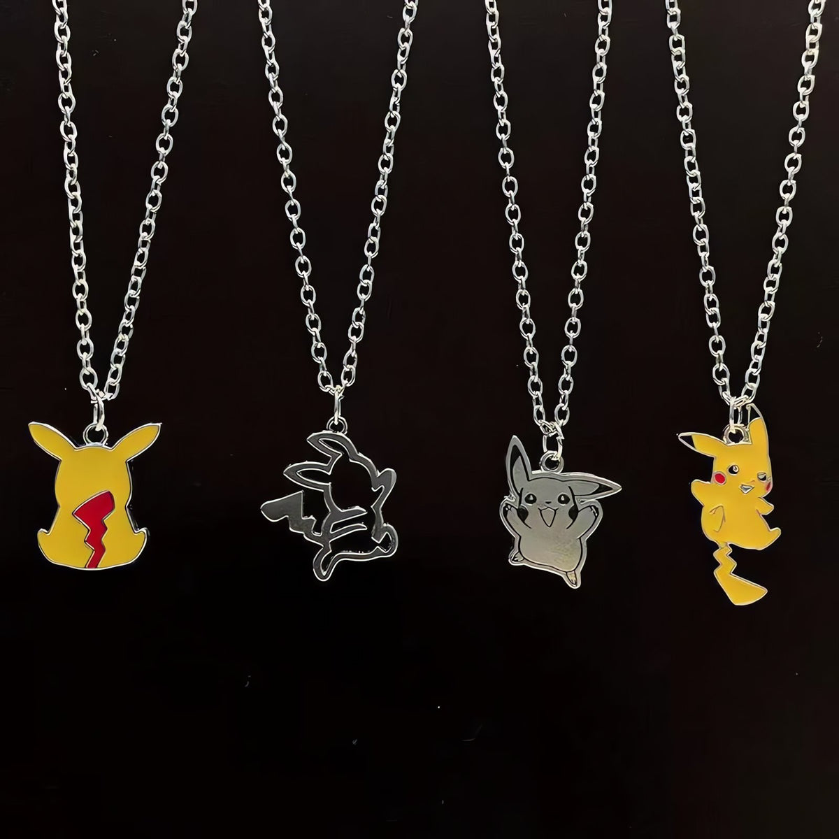 Pokémon pendant necklace with Pikachu design