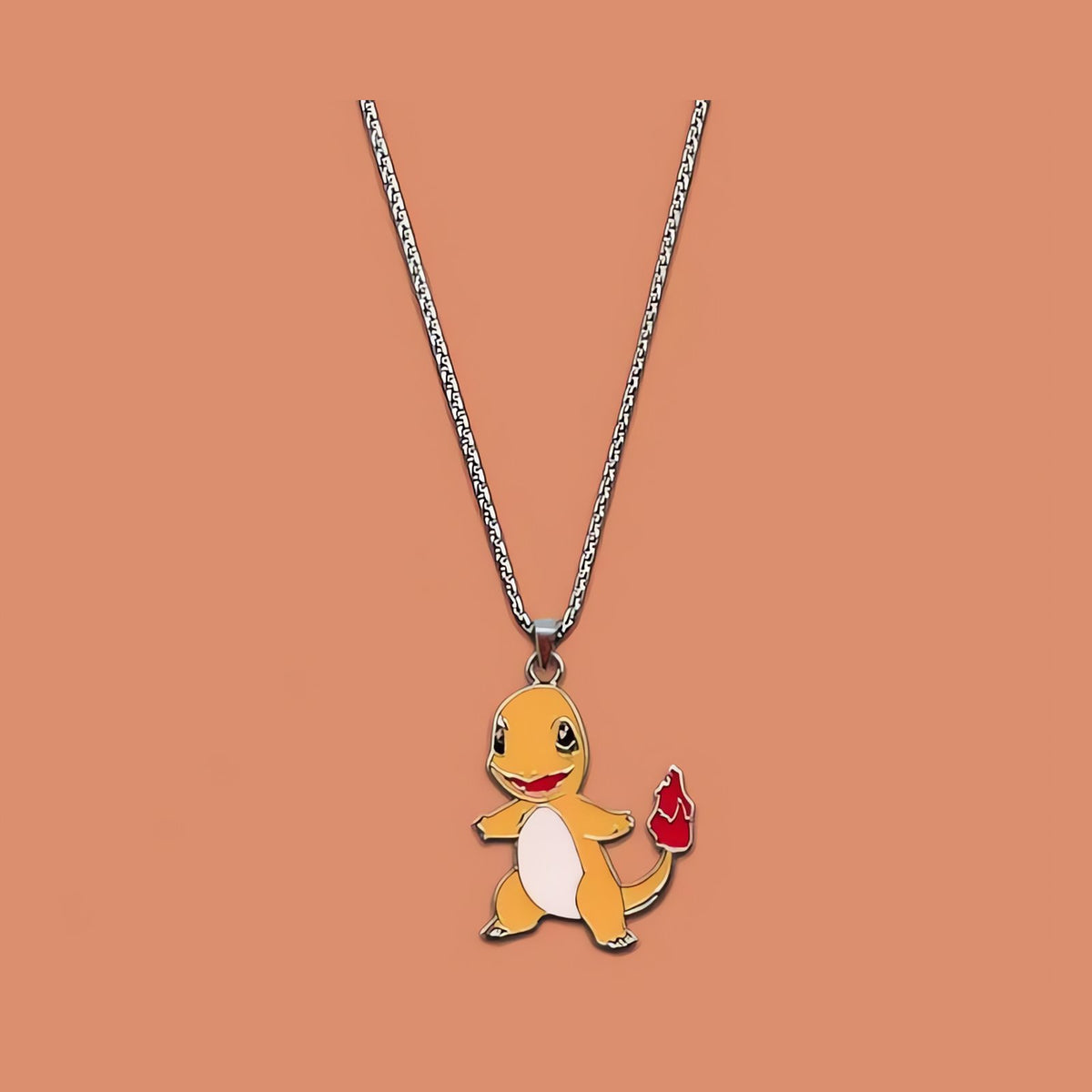 Pokémon pendant necklace with Pikachu design – Charmander