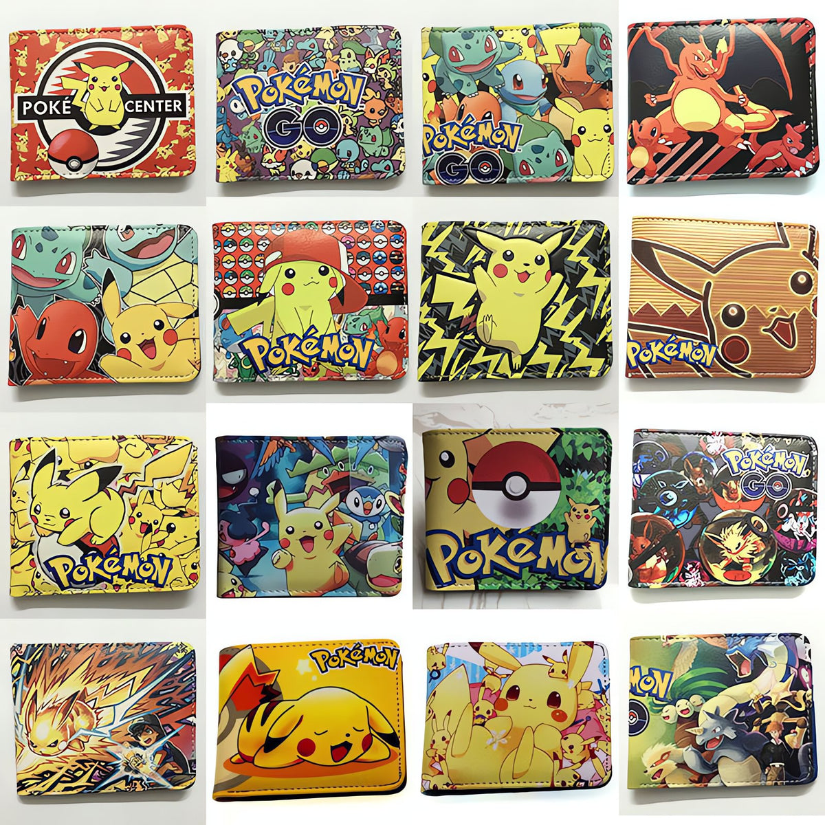 Pokémon Pikachu faux leather wallet