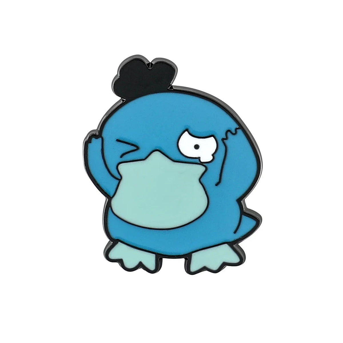 Pokémon pin badge – Shiny Psyduck (Blue)