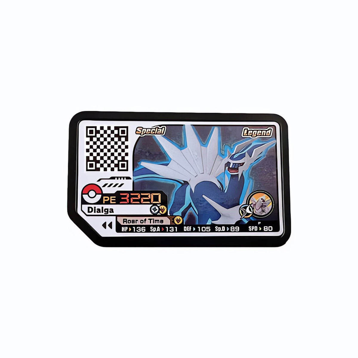 Pokémon Plus Special Edition P arcade card – Dialga