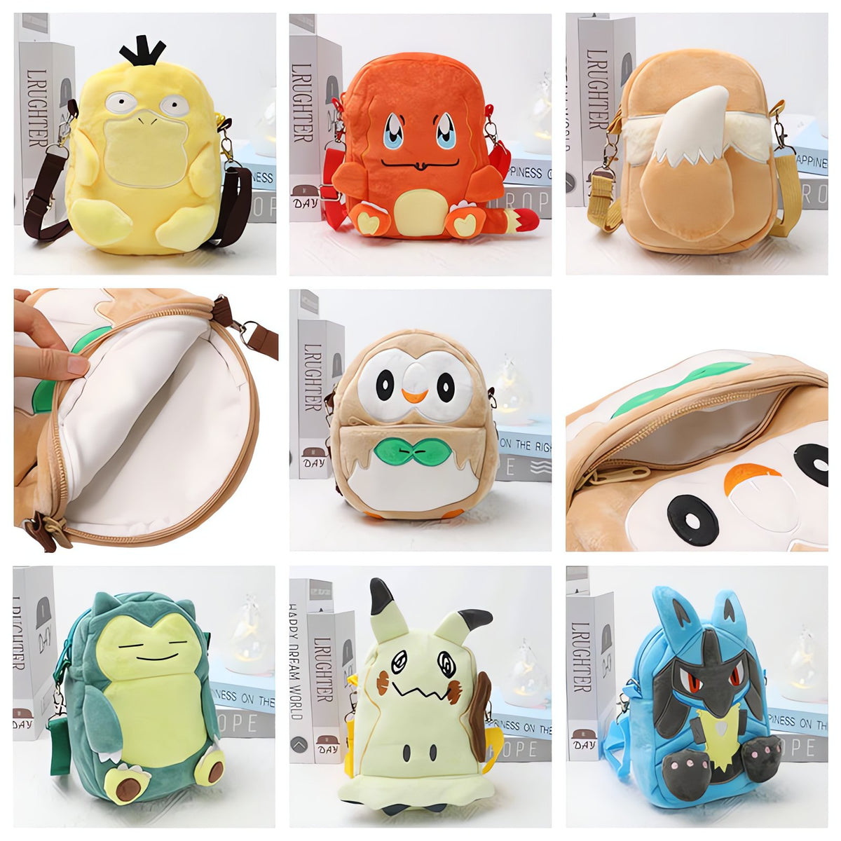 Pokémon plush backpack and shoulder bag – photo 2