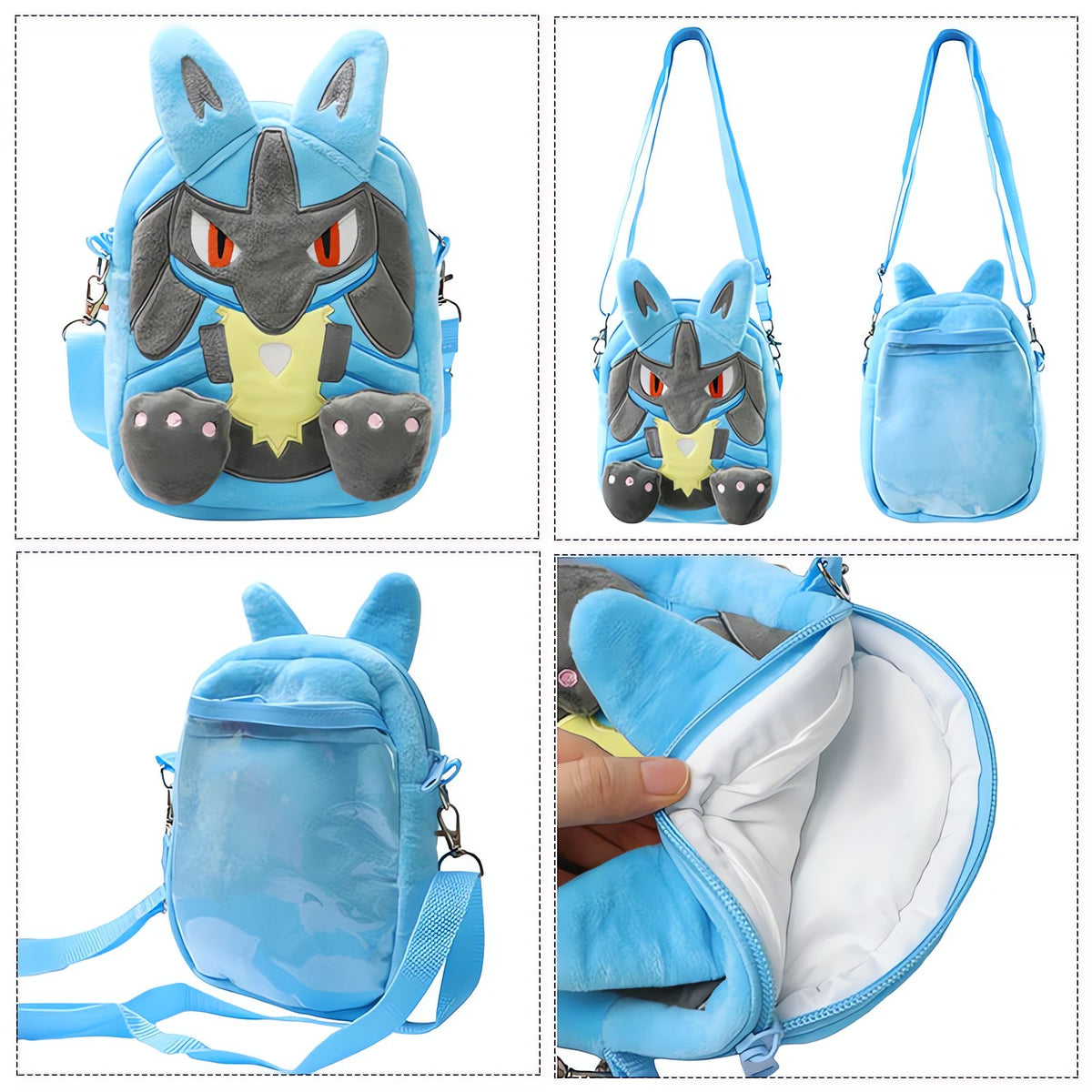 Pokémon plush backpack and shoulder bag – photo 4