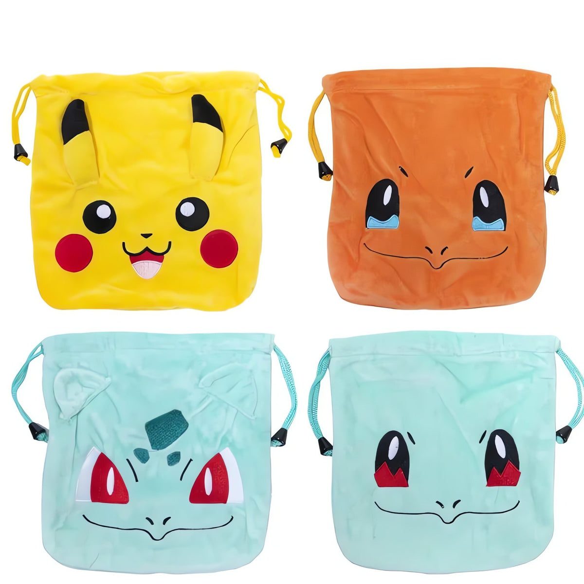 Pokémon plush bag with cord, 20cm
