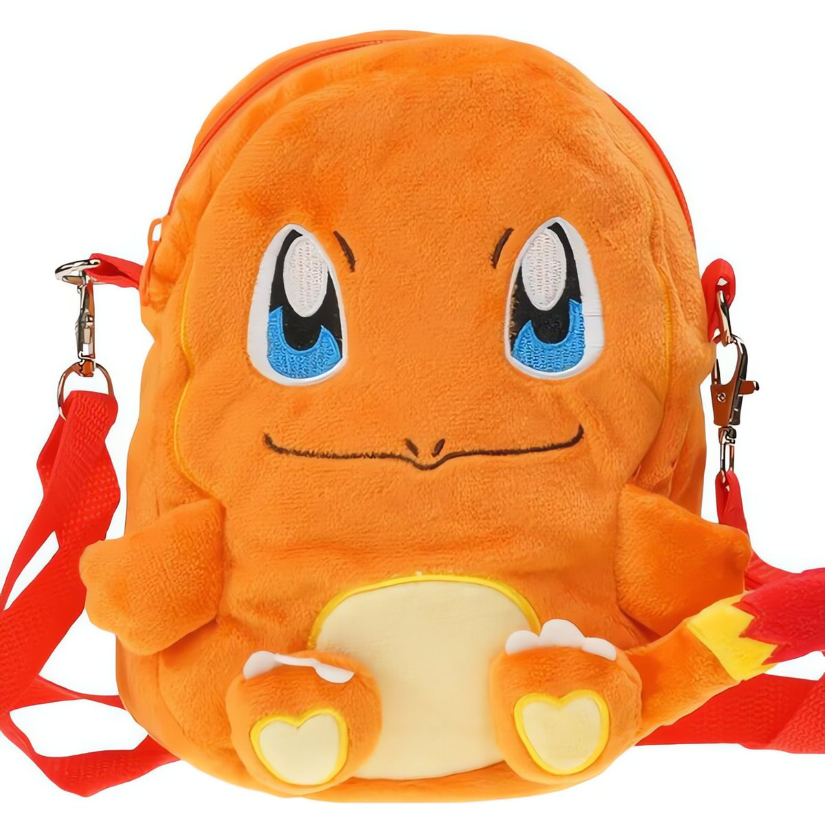 Pokémon plush bag with removable straps – Charmander