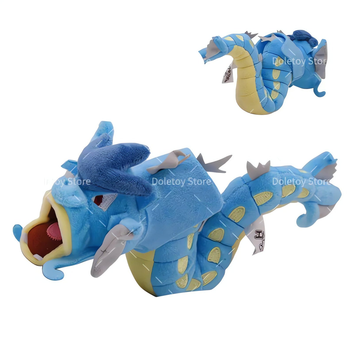 Pokémon plush charms including Eevee and Gyarados
