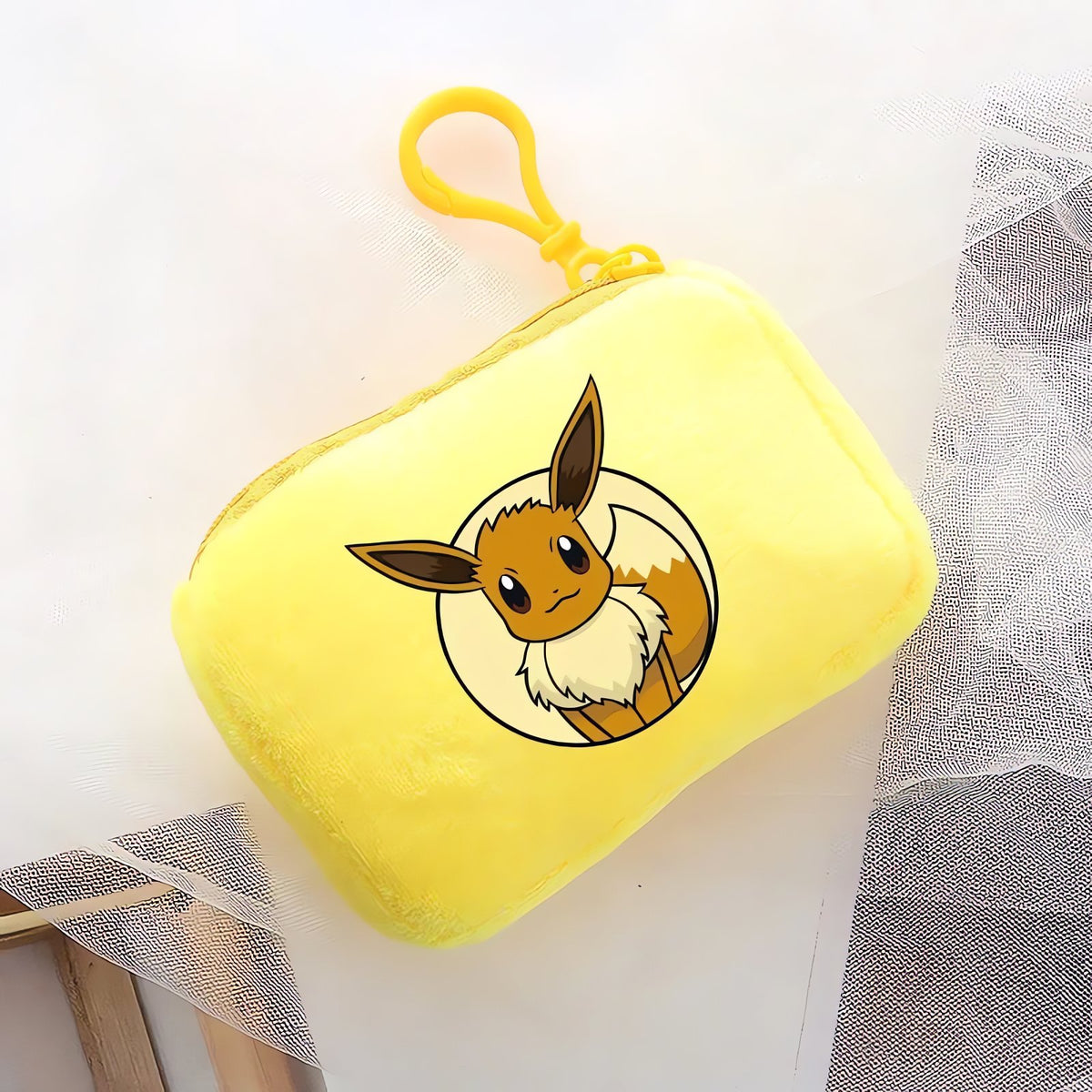 Pokémon plush coin purse with clip – photo 2