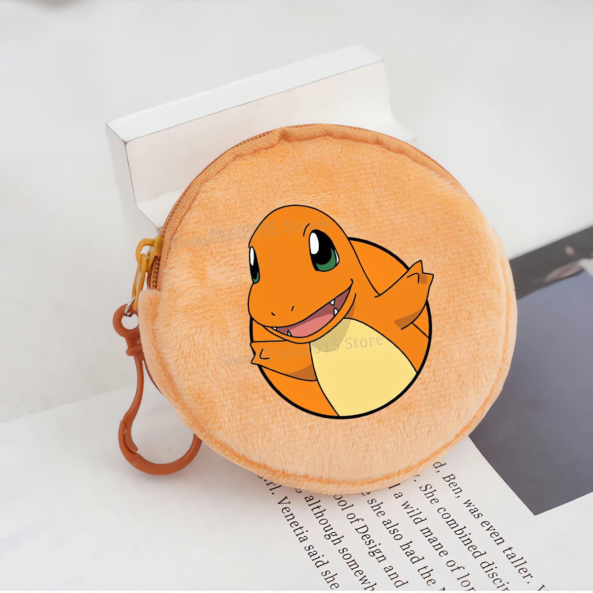 Pokémon plush coin purse – Charmander (Orange)