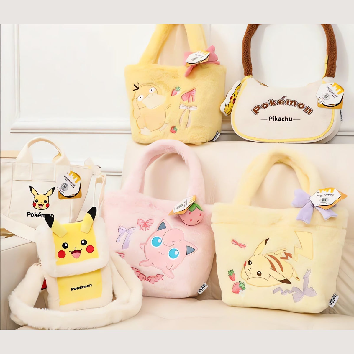 Pokémon plush handbag